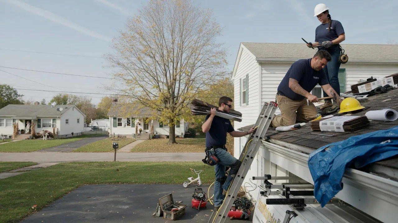 Local Roofing Contractors in Roseville, IL near me